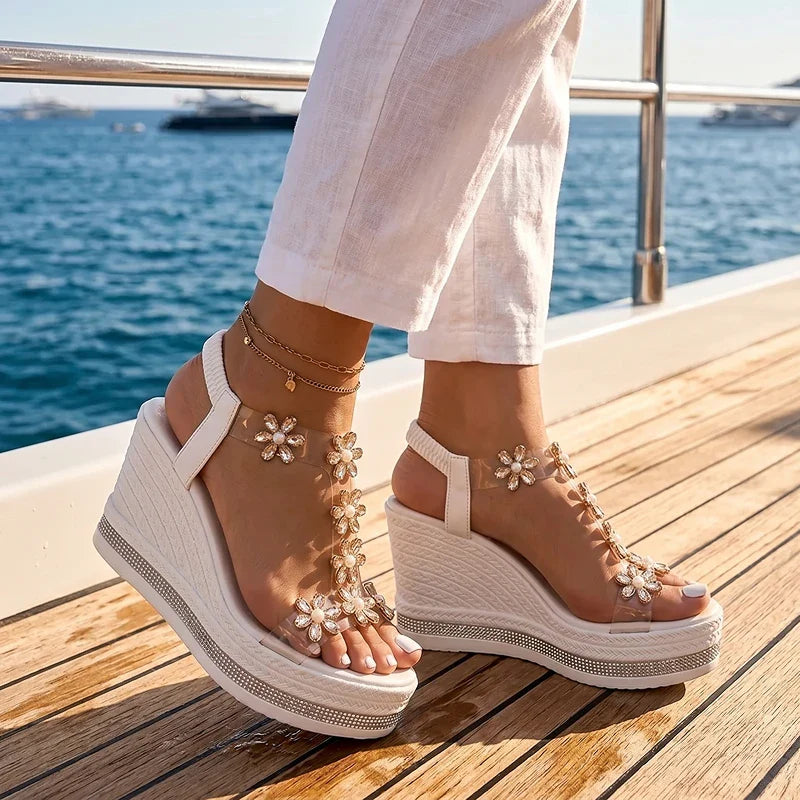 Floryn Wedge Sandals