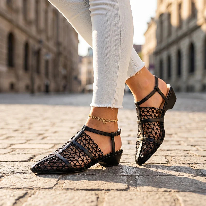 Callista Woven Sandals
