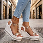 Floryn Wedge Sandals