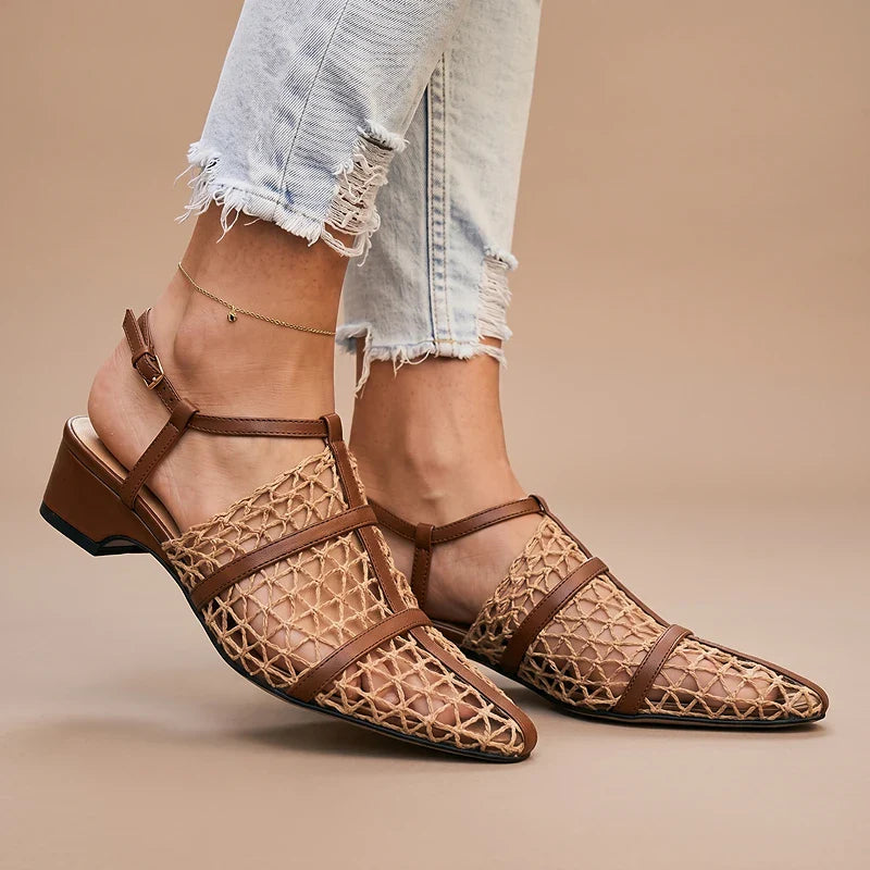 Callista Woven Sandals