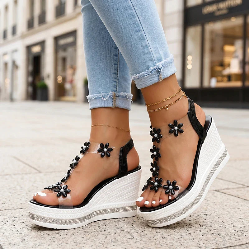 Floryn Wedge Sandals