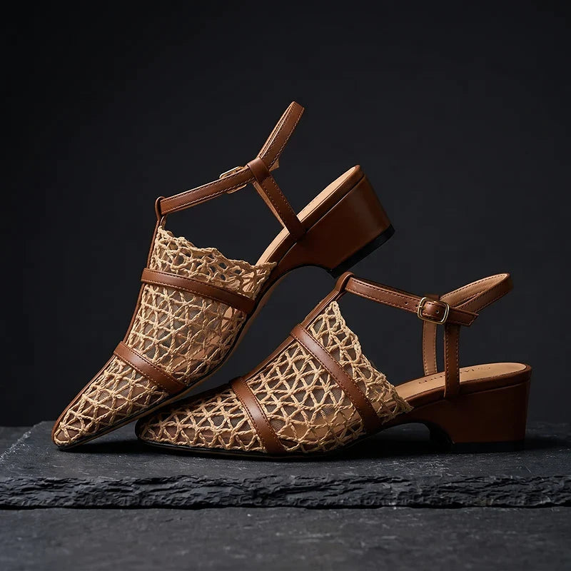 Callista Woven Sandals
