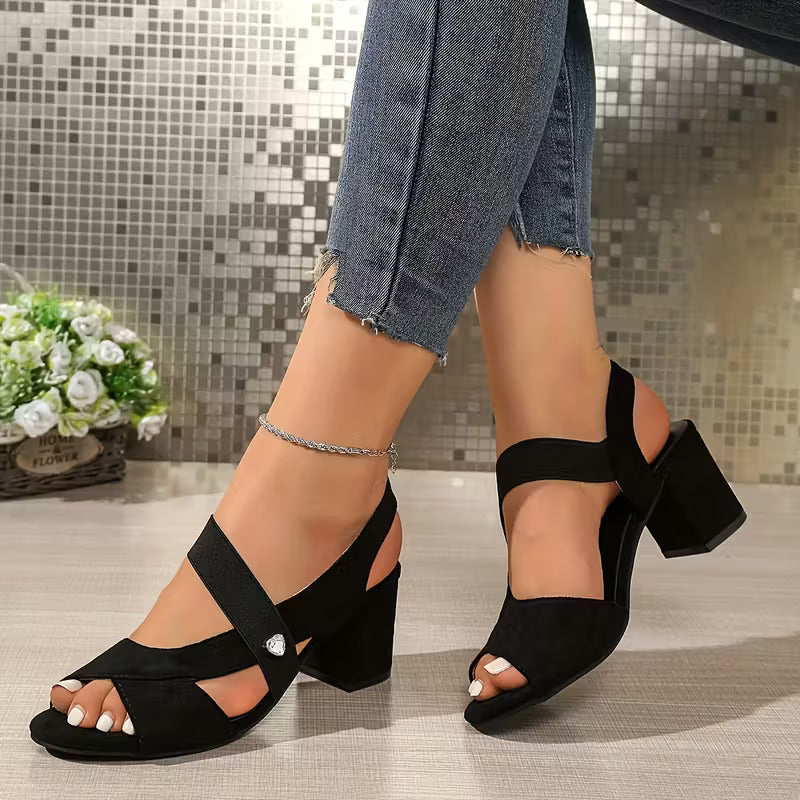 Charlotte | Orthopedic Comfort Block Heels